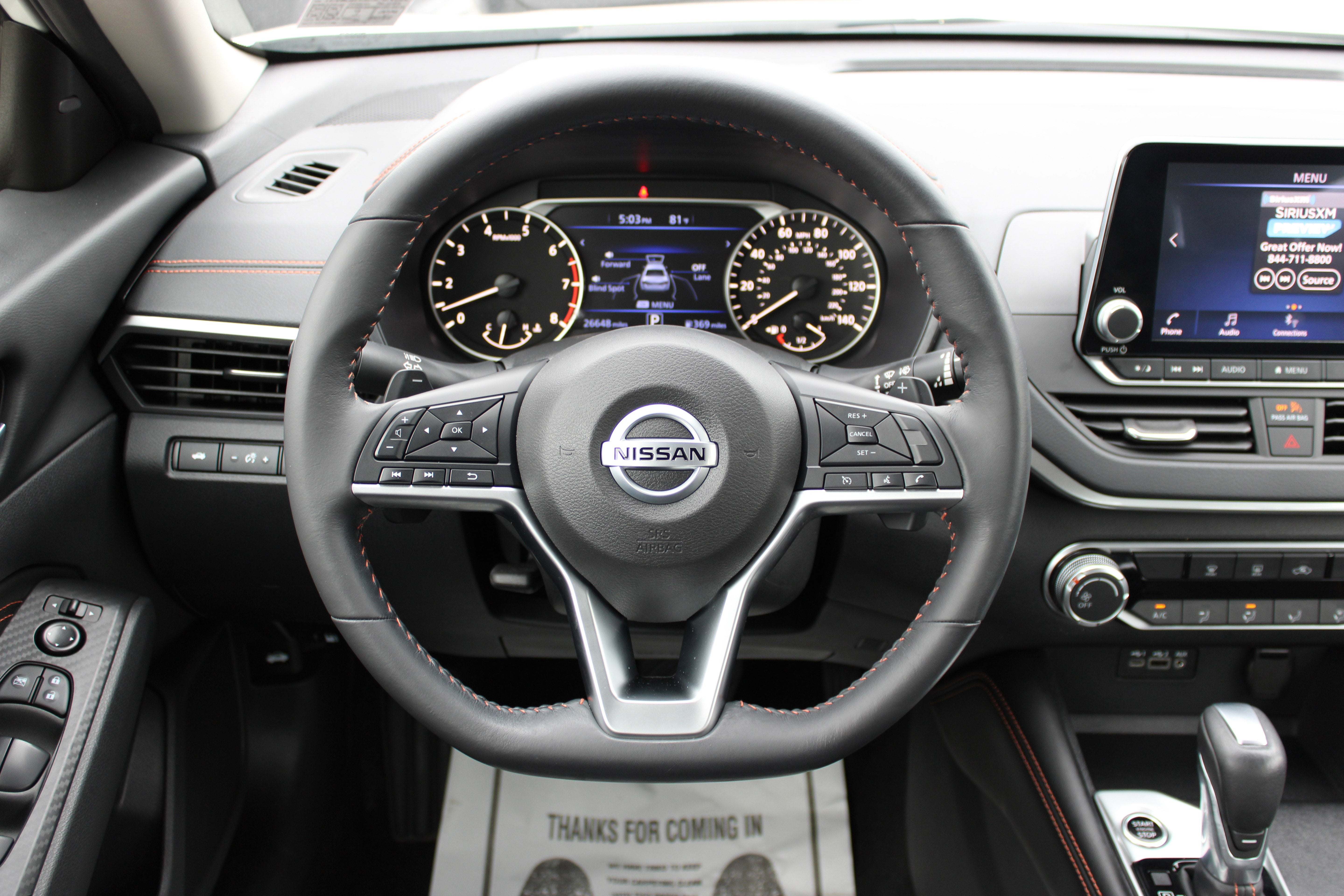 2022 Nissan Altima 2.5 SR