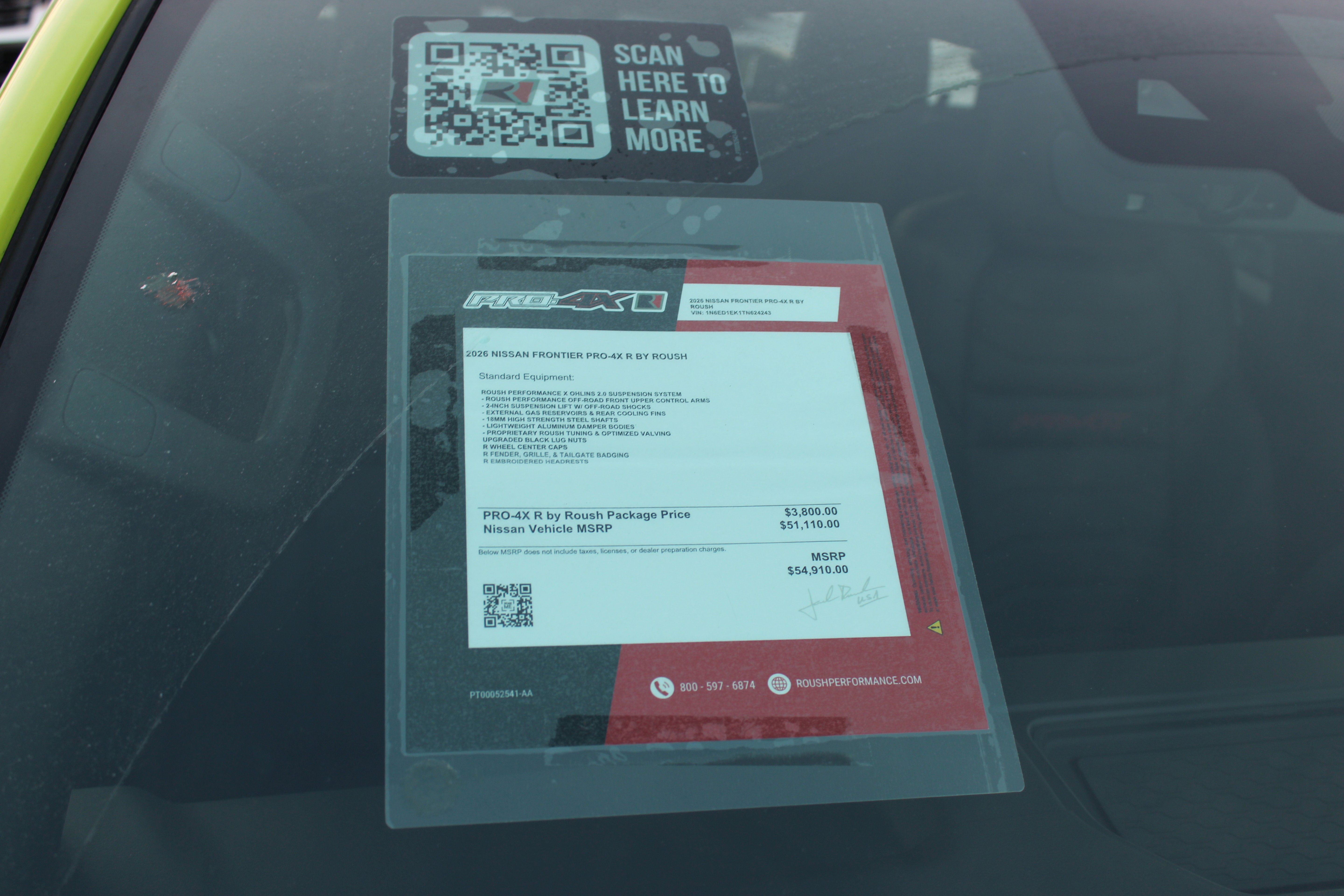 2026 Nissan Frontier PRO-4X w/R Package