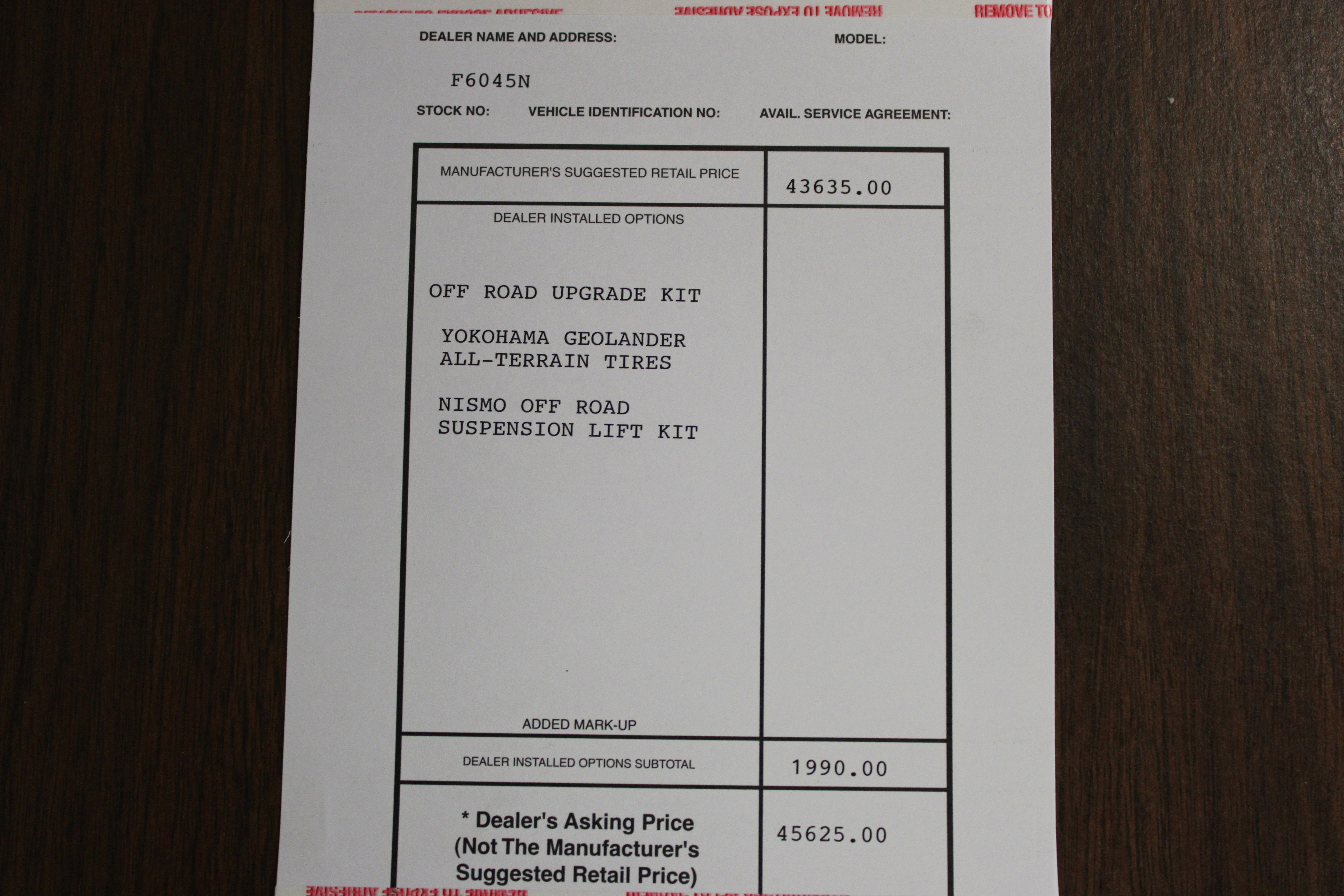 2026 Nissan Frontier SV