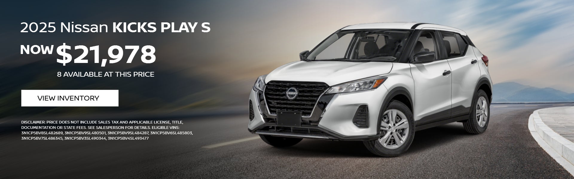 2025 Nissan Kicks Play S