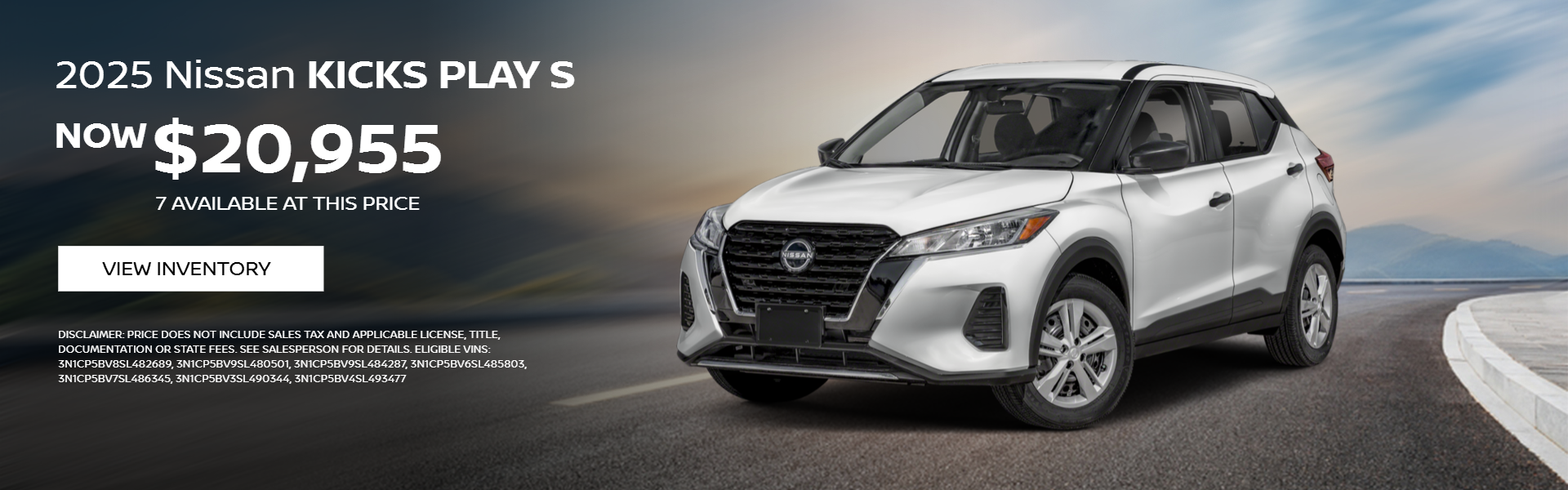 2025 Nissan Kicks Play S